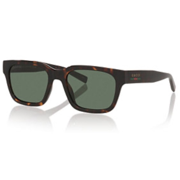 Gucci GG1857S-001 Tortoise square Mens Sunglasses